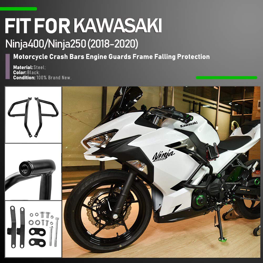 Motorcycle Ninja400 Ninja250 Highway Stunt Cage Crash Bar Engine Guard