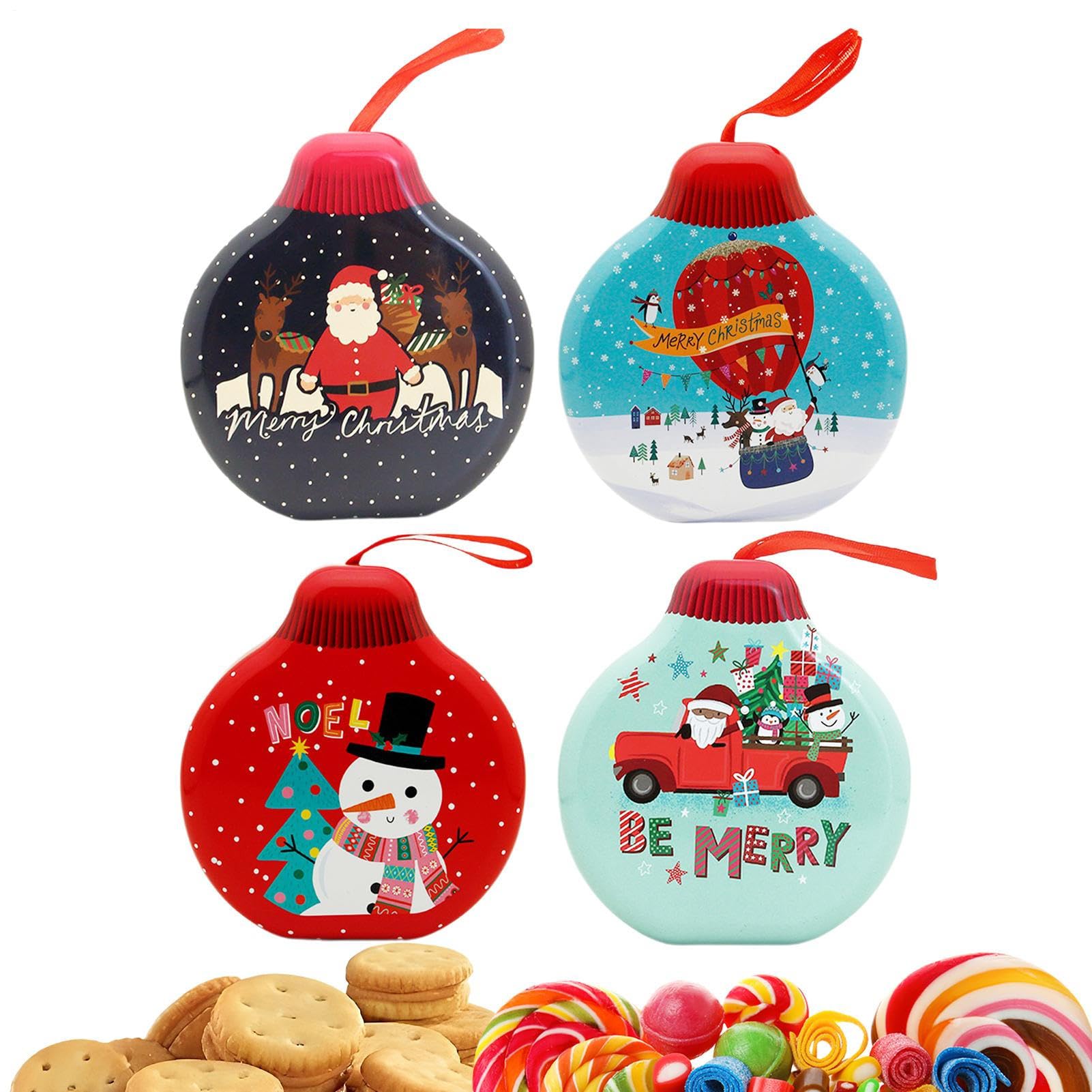 Tarro de galletas decorado para servir dulces en las reuniones navideñas en familia