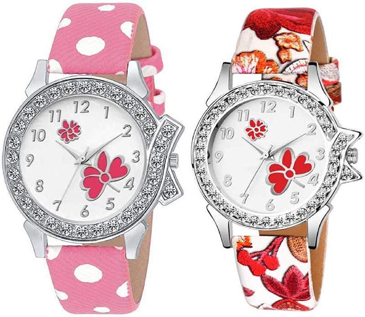 Watch City Jay Enterprise Analogue Multicolour Dial Womens Watch Combo; JE-517 (B07QB349MF) Amazon Price History, Amazon Price Tracker