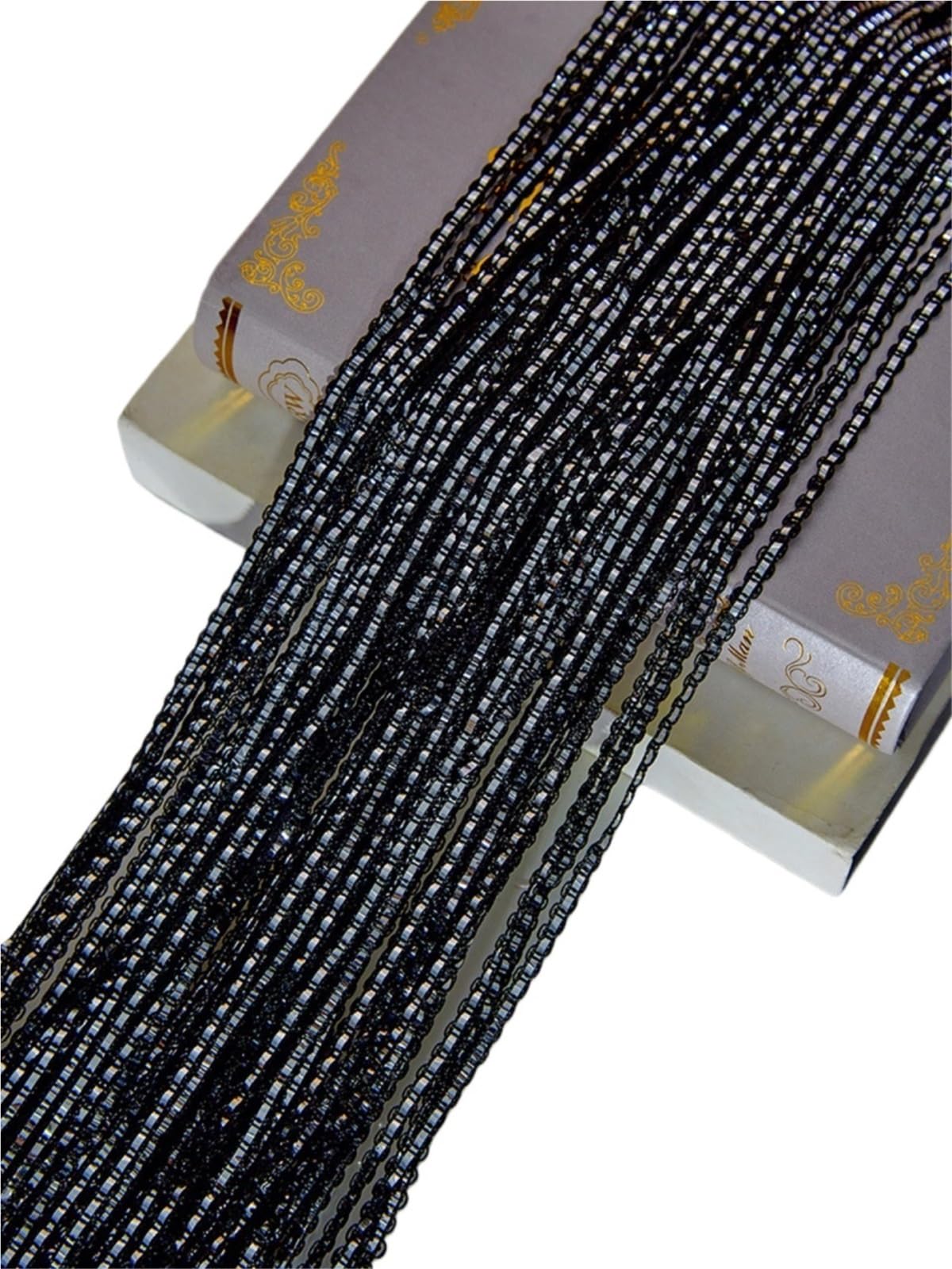 ERHTGUO Door String Curtain, Wall Panel Fringe Window Room Divider Blind, Home Patio Bedroom Decorative Tassel Screen Ribbon Strings(Black)