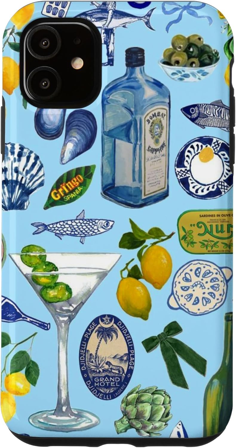 Coastal Shells Drink & Fruits European Italian Summer Case for iPhone 13