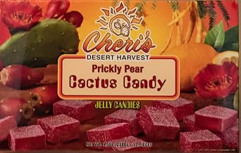 Cheris Desert Harvest Prickly Pear Cactus Jelly Candies, 12 Pieces, 8.5 Ounces