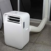 Vista 7 de Portable Air Conditioner Hose 5 Inch Diameter 59" Length, AC Exhaust Vent Hose Extension, Clockwise Thread Protable Air Conditioner Parts Compatible