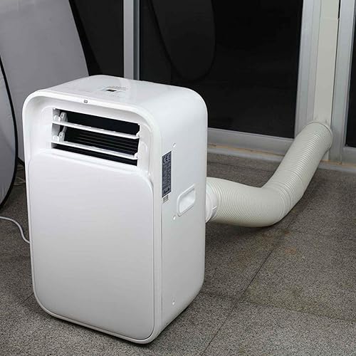 Miniatura 7 de Manguera de aire acondicionado portátil de 5 pulgadas de diámetro y 59 pulgadas de largo, extensión de manguera de ventilación de escape de CA,