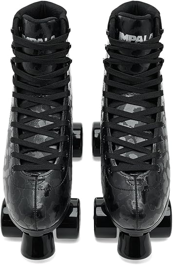 Impala Quad Black Leopard Skate