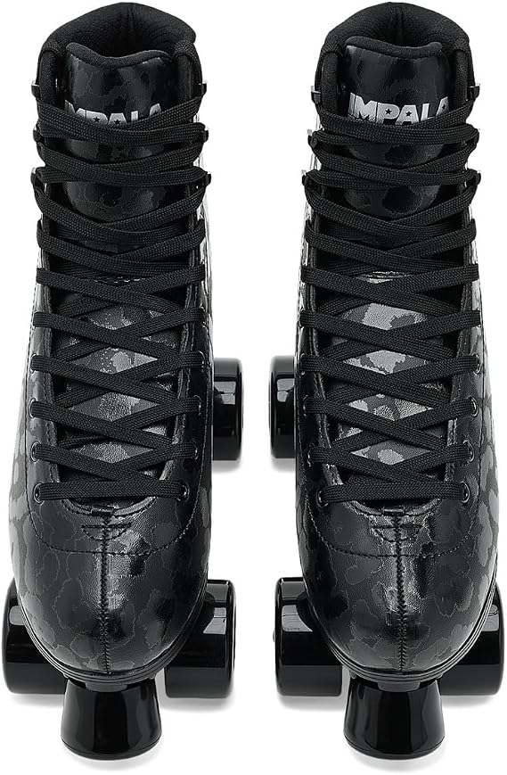 Impala Quad Black Leopard Skate