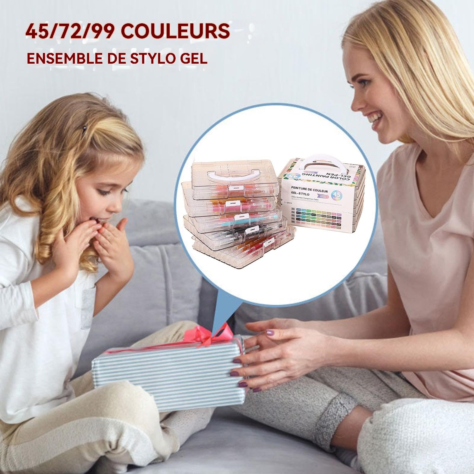 Stylos Gel pour Journaling Séchage rapide, pointe fine, écriture fluide