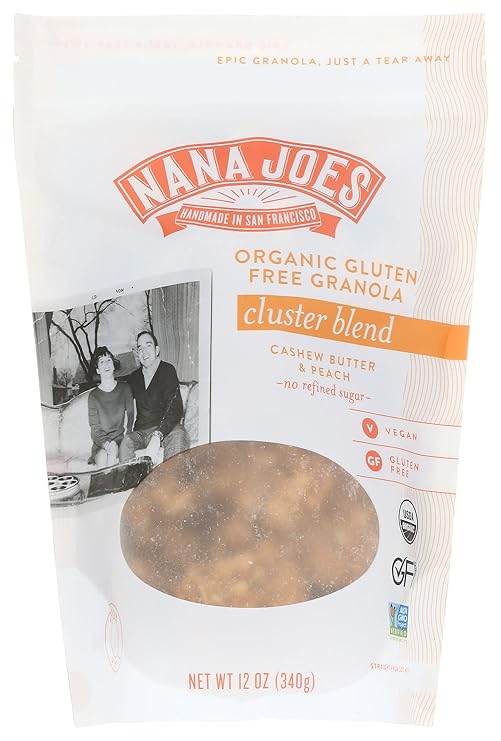 Nana Joes, Granola Cashew White Peach, 12 Ounce
