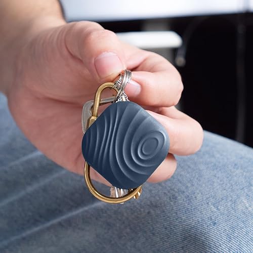 Miniatura 7 de Buscador de llaves Findhting - Localizador de artículos Bluetooth con llavero para llaves, carteras de mascotas, mochilas y tabletas (azul oscuro)