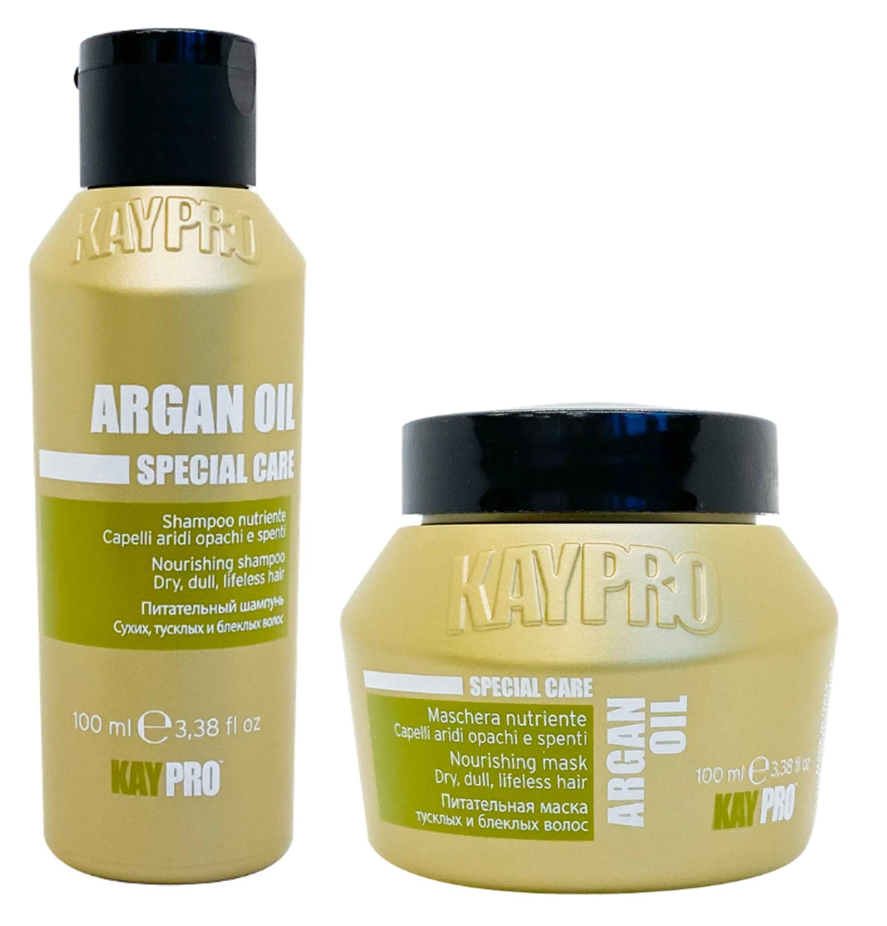 Kaypro Argan Oil Set Mini Shampooing et Masque 100 ml