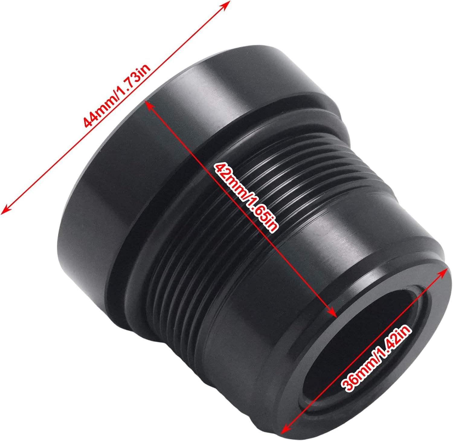 898349A15 Steering Actuator End Cap Seal Kit, Replacement for Mercury Uflex UC128 UC128-OBF SVS Cylinders, Replaces 898349A14 898349A11 FSM120