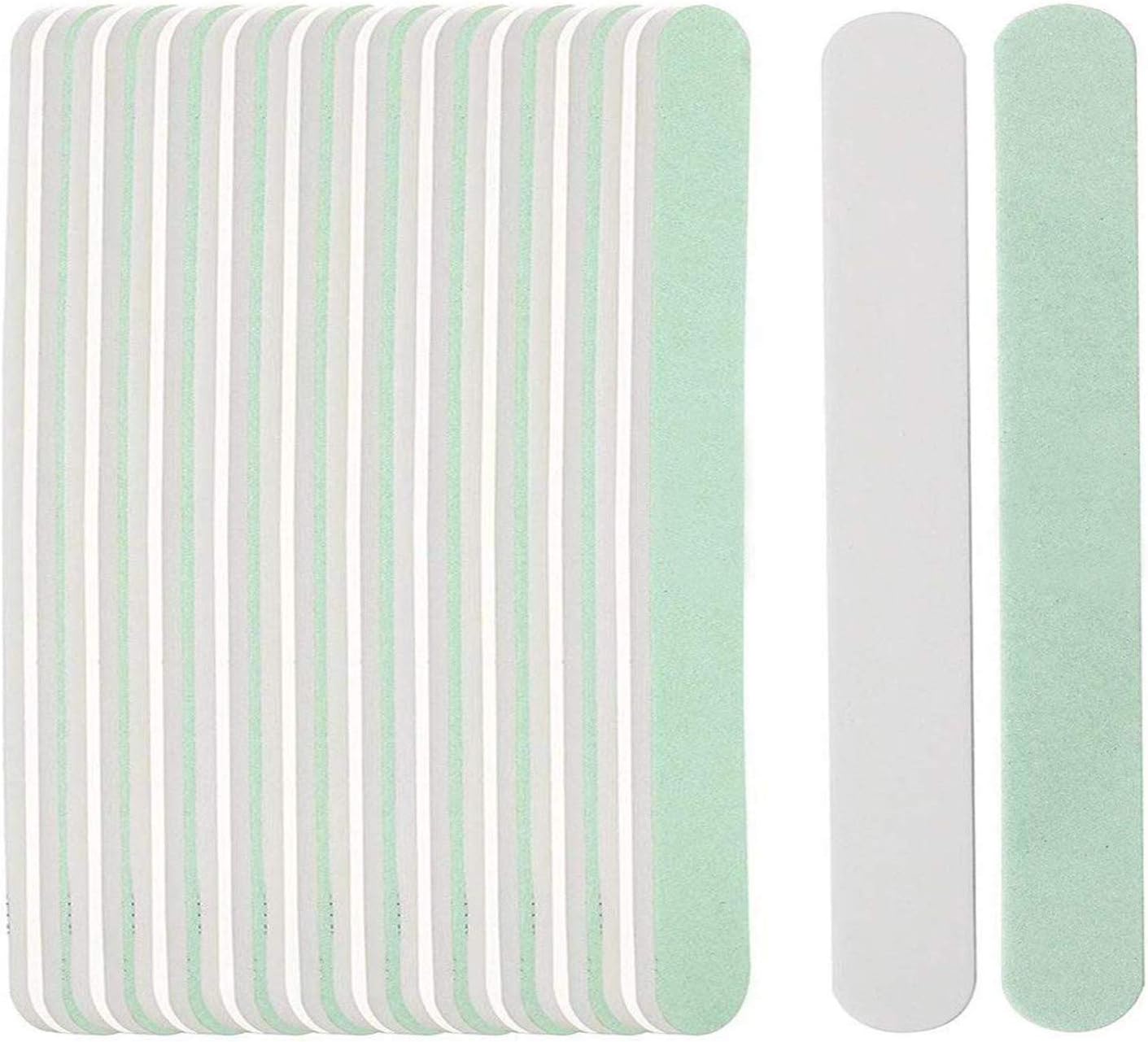 Nail File, Uooker 10pcs Fine Nail Buffer File Polisher Smooth and Shiny Nail Buffer for Natural Nails Cushion Nail File 400 and 6000 Grit, F-06