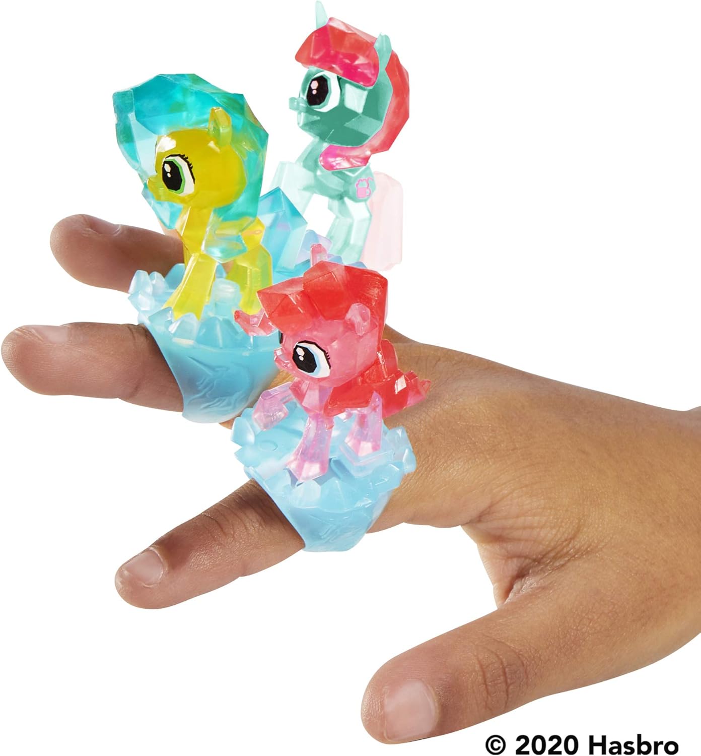 My Little Pony Secret Rings Blind Bag - Collectible Toy with Water-Reveal Surprise and Wearable Ring Accessory, 1.5-Inch Figure (Character May Vary)
