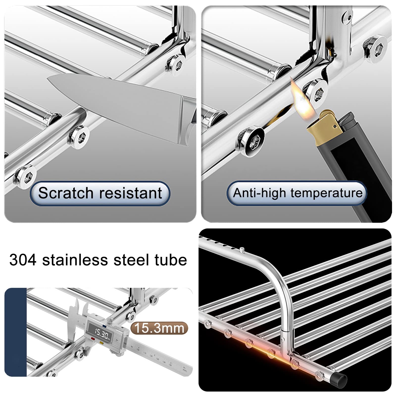 Stendini Stendino Da Appendere Stendibiancheria Da Balcone 70cm 60cm 50cm 40cm Larghezza Telescopico Da Parete Pratico Stendibiancheria In Acciaio Inox Per Uso Interno Ed Esterno ( Size : 70cm )