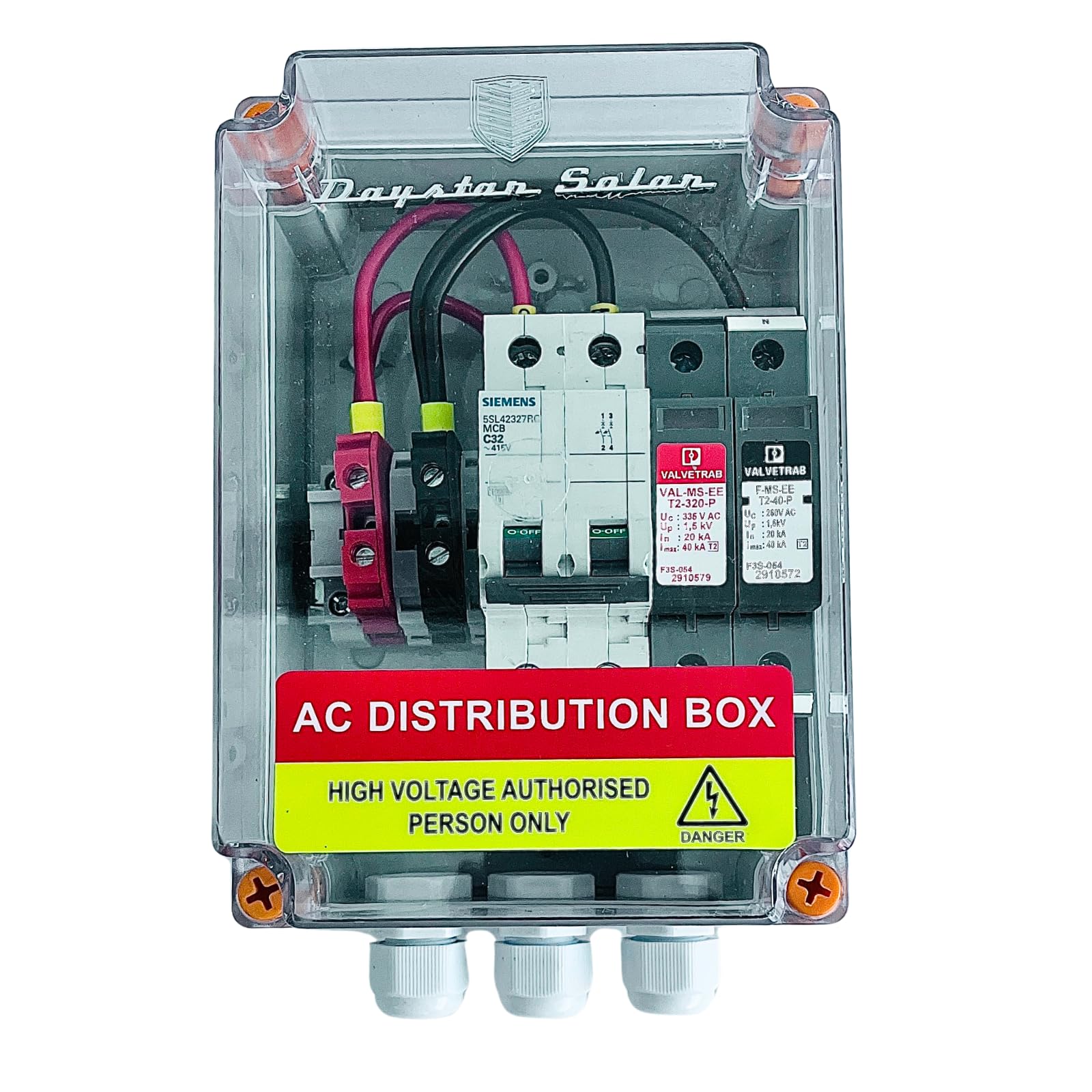 Daystar Solar - Distribution Box - AC - Single phase-1Kw to 3kW