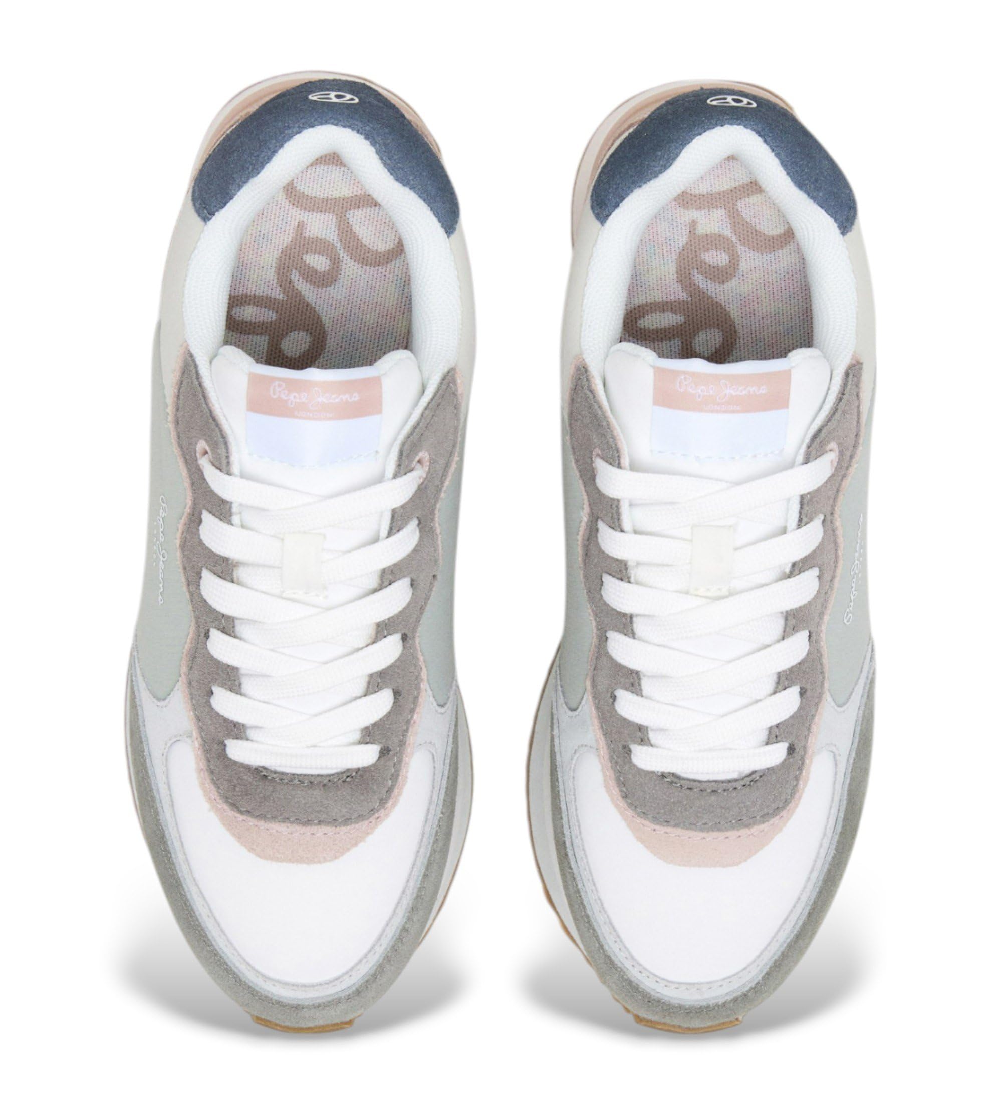 Pepe Jeans Zapatillas de Piel Rusper Class Multicolor