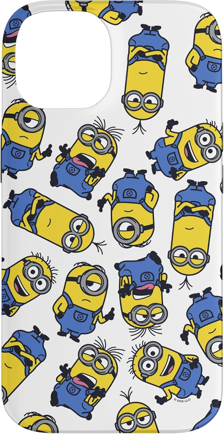 Despicable Me Minions Group Shot Minion Pattern Case for iPhone Xs Max