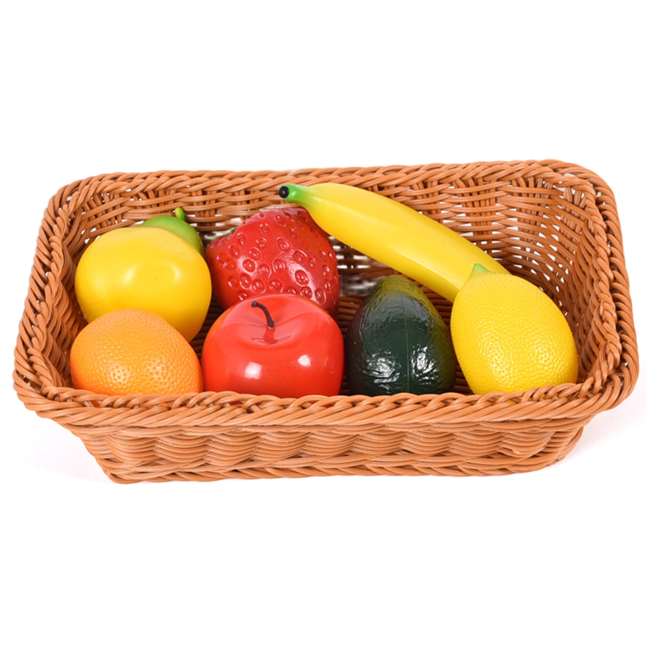Strumenti musicali per bambini, set di shaker per frutta da 7 pezzi con cestino