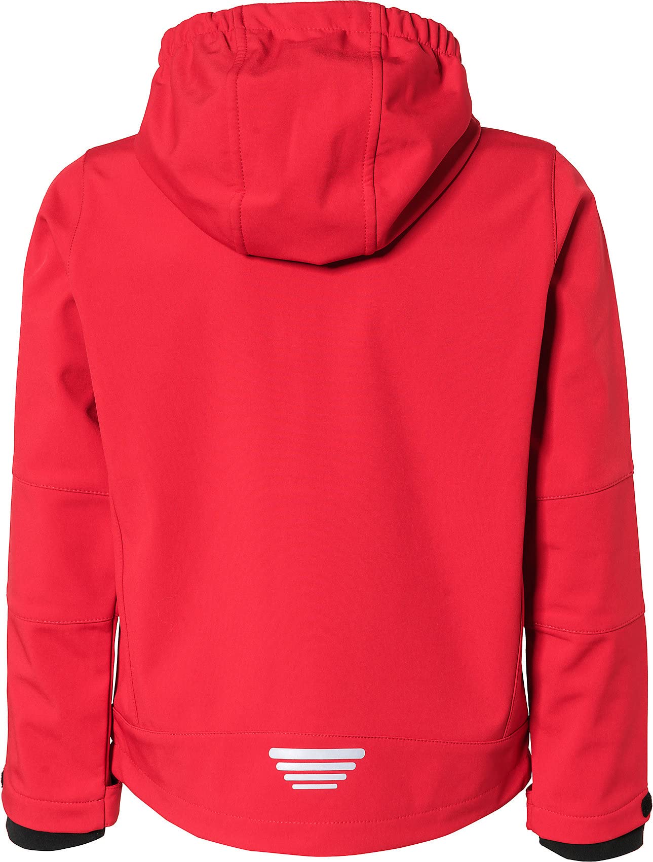 CMP Giacca Da Bambino Con Cappuccio Fisso Unisex - Bambini e ragazzi, Ferrari-Nero, 140