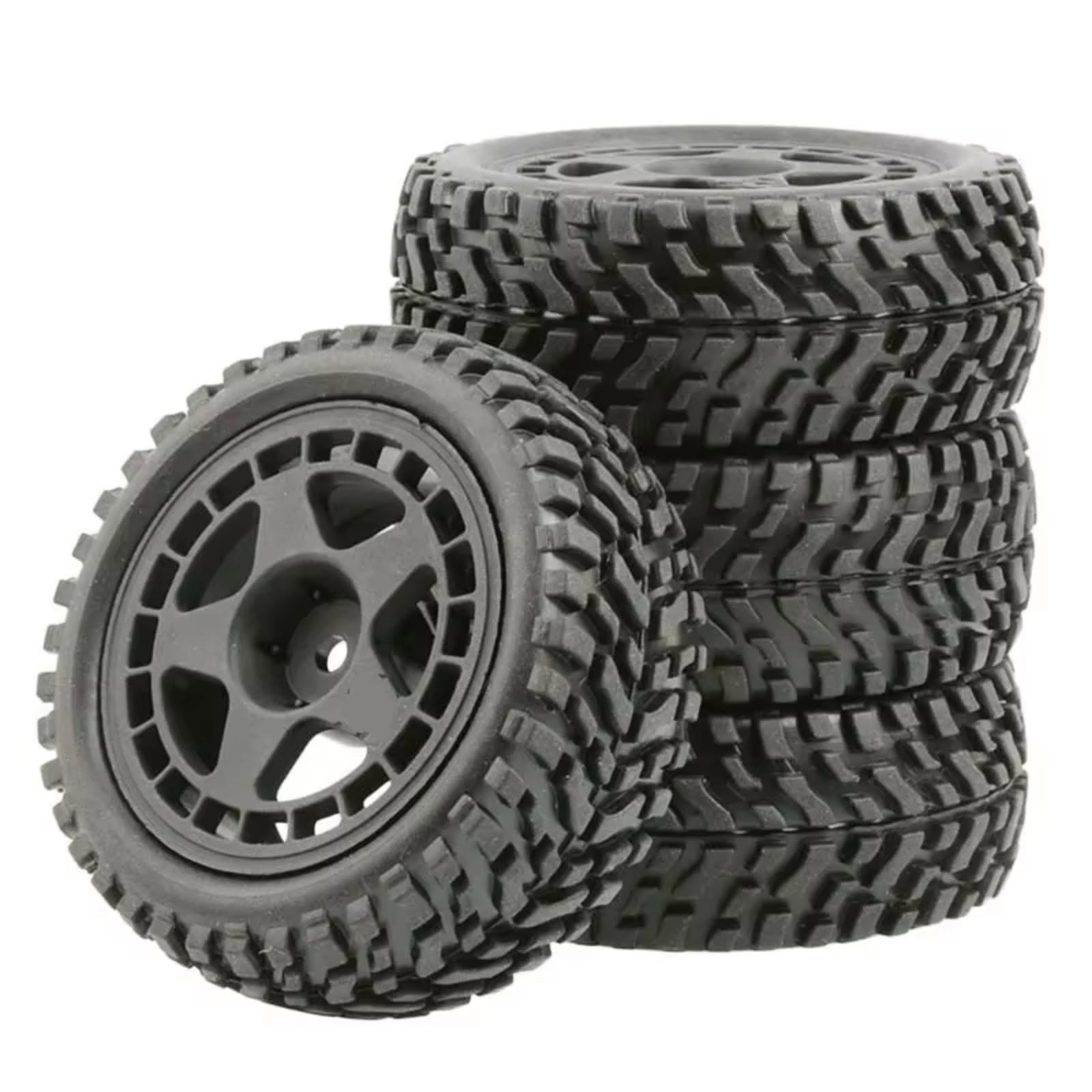 Pneumatici Ruota 75mm Per Wltoys 144001 124018 124019 Per MN99S MN90 MN86 Per HSP Per HPI 1/10-1/14-1/16 RC Off Road Car Aggiornamenti Parti Ricambi RC