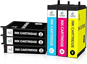 LeciRoba 603xl Epson 603 and Epson 603xl Multipack Printer Cartridges for Epson XP 3100 XP 3150 XP 2100 XP 2105 XP 4100 XP 4150 Workforce WF 2810 2820 2850 2870 (3BK+CMY,60 [[
