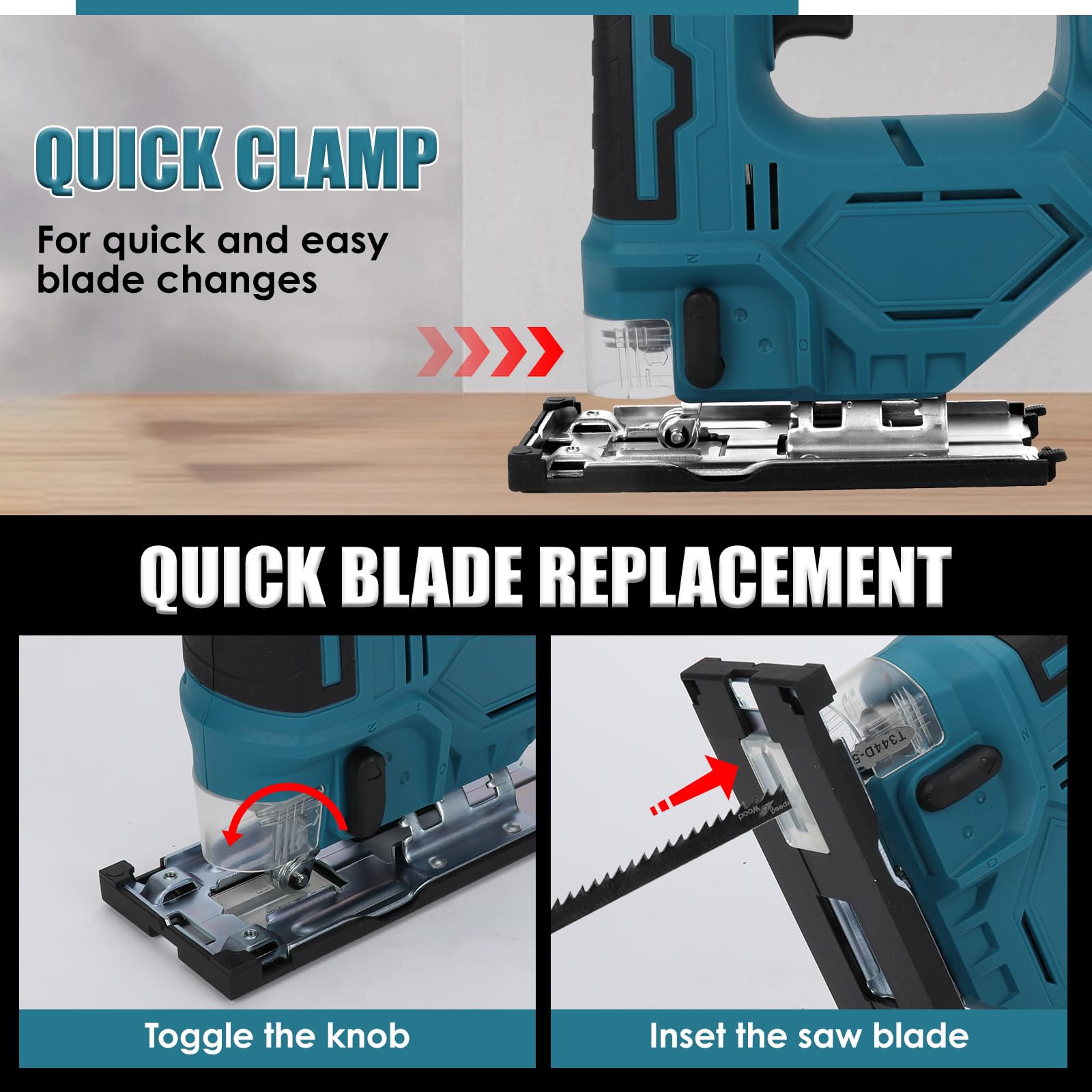 Scie Sauteuse électrique Sans Fil Pour Makita 18 V, 500 W