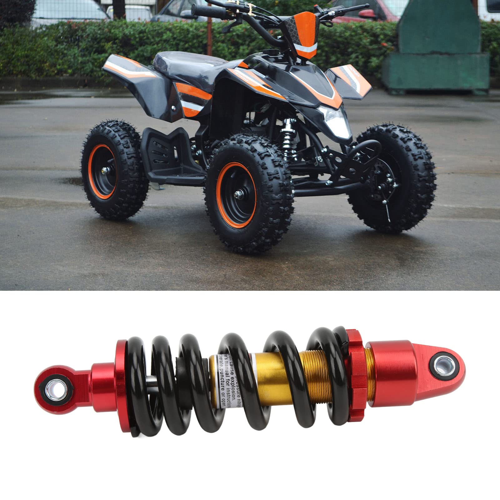 Tylny amortyzator motocykla, tylny amortyzator motocykla zawieszenie dla 70cc 90cc 110cc 125cc 150cc Dirt pitbike ATV skutery