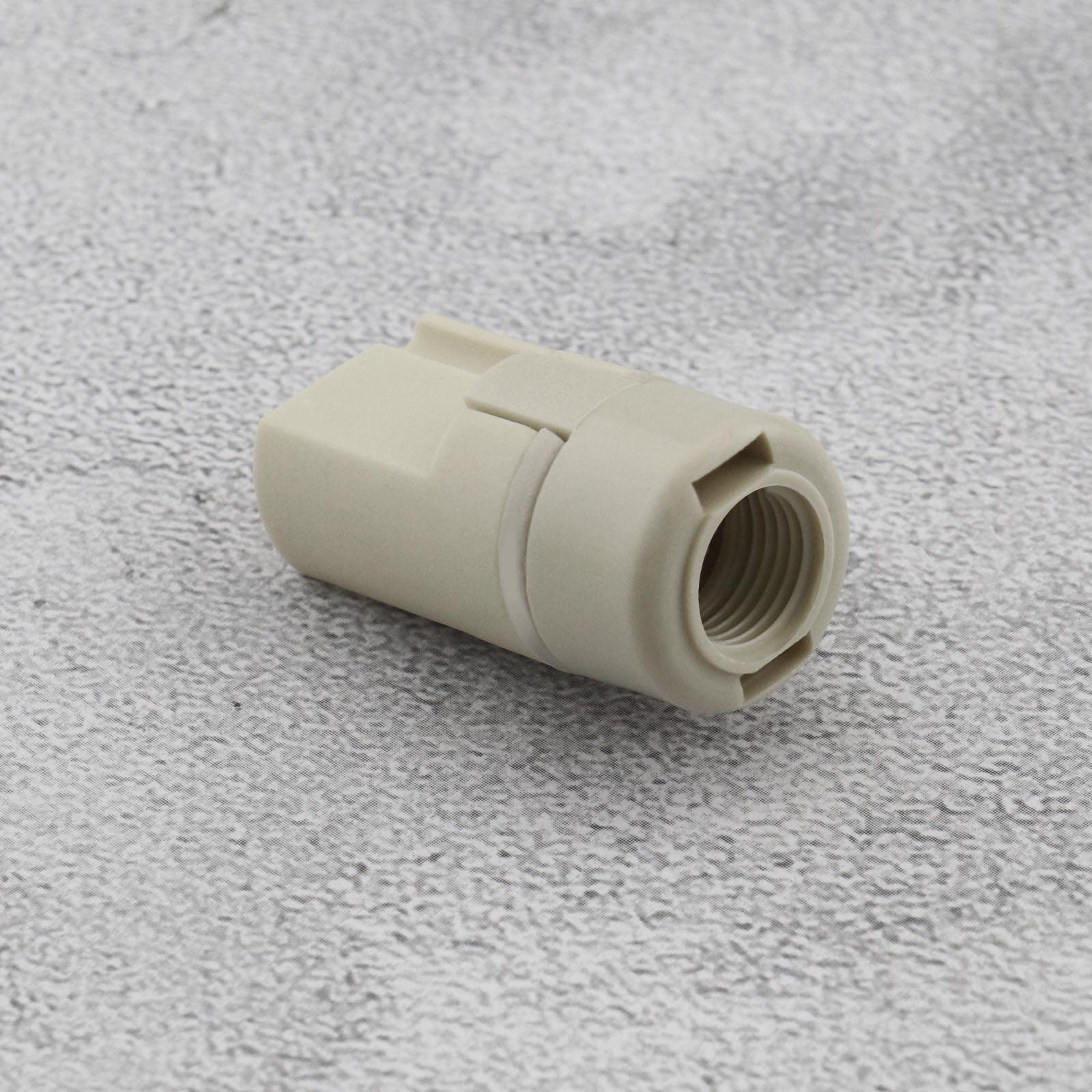 6 soportes de lámpara G9 sin llave de cerámica halógena con cubierta trasera para bombilla G9, bases de lámpara de cerámica, conector de enchufe, piezas de montaje de luz