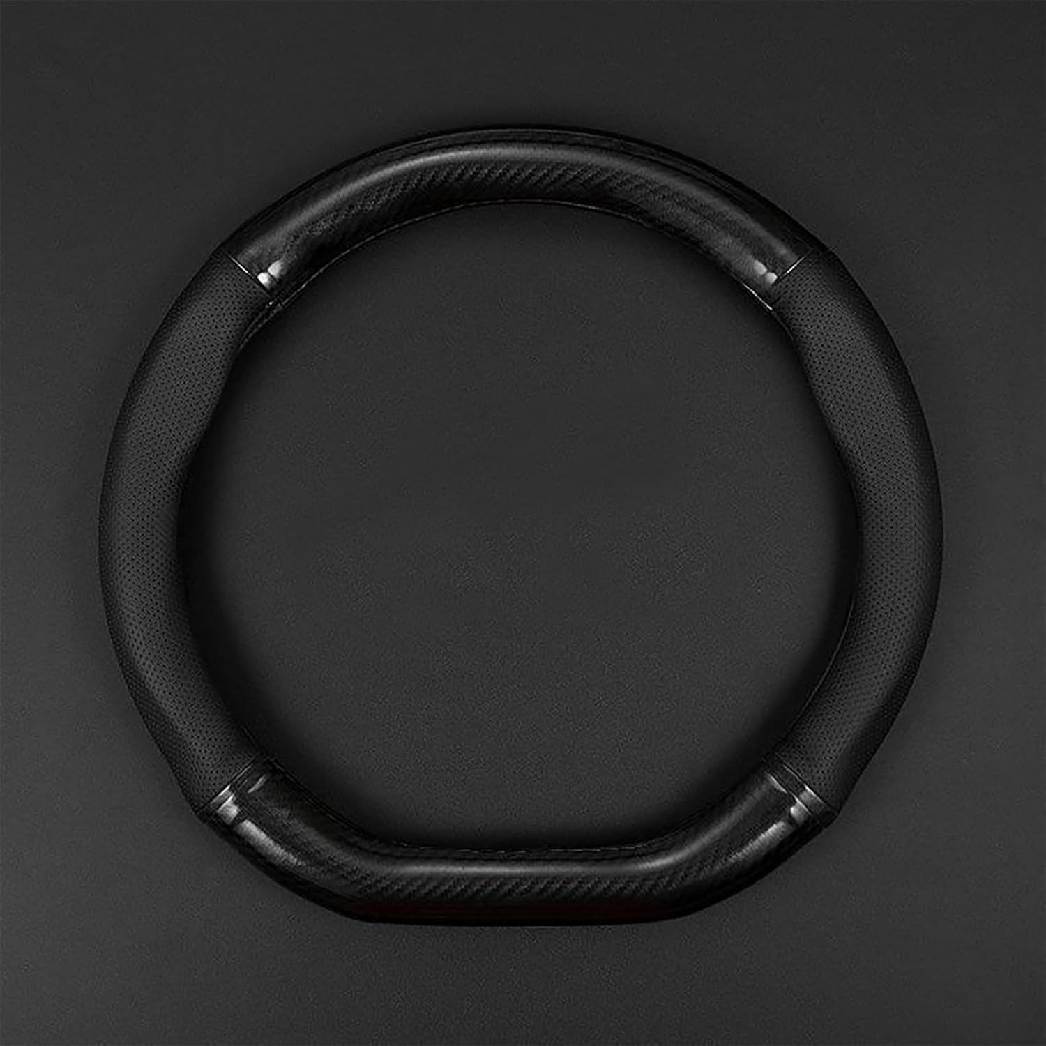 Car Steering Wheel Cover for Mercedes Benz X118 CLA 180 200 220 250 CLA35 CLA45 AMG Shooting Brake 2019 2020 2021+, Steering Wheel Cover Protection Durable and Comfortable Car Interior Accessories