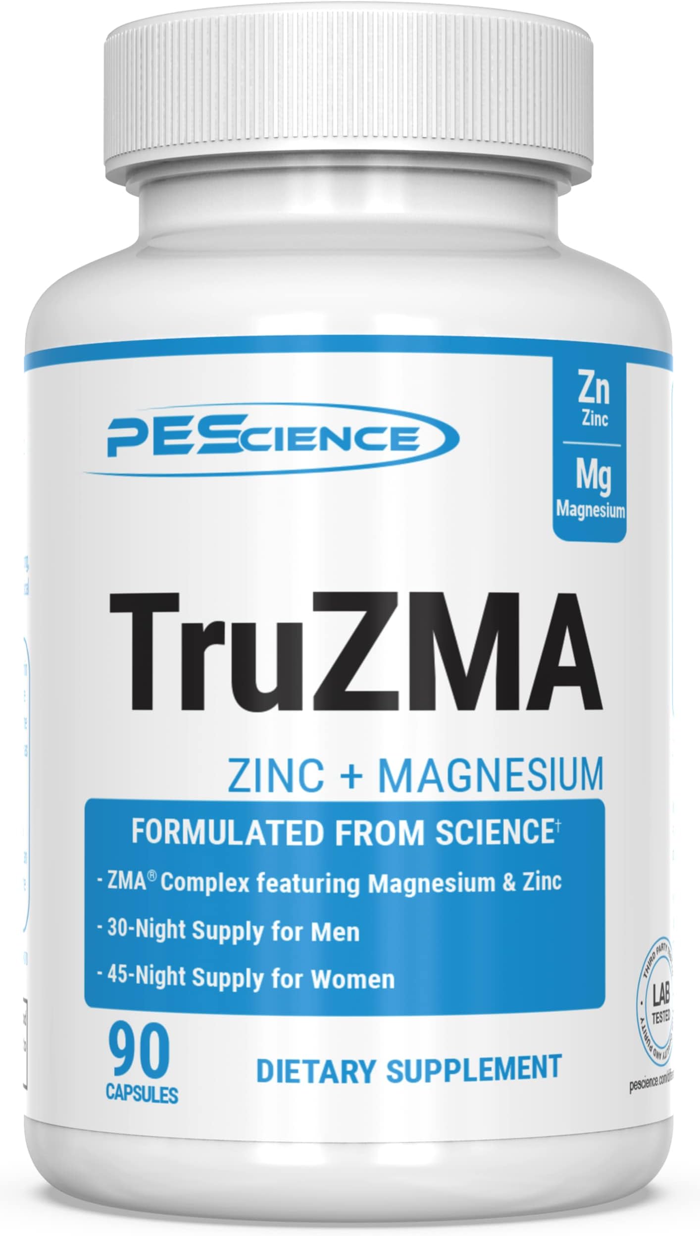 PEScience TruZMA, Zinc and Magnesium Sleep & Immune Support, 120 capsules