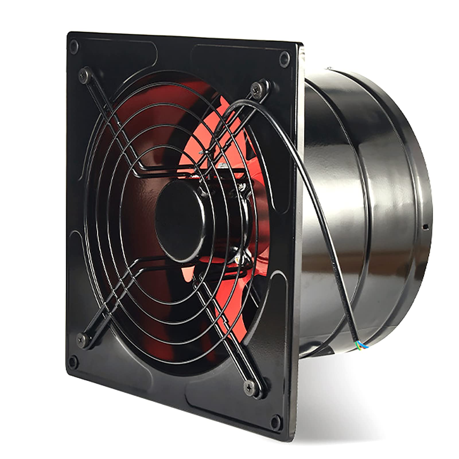 Extracteur d'air mural 10 pouces ventilateur de ventilation axial réversible pour cuisine
