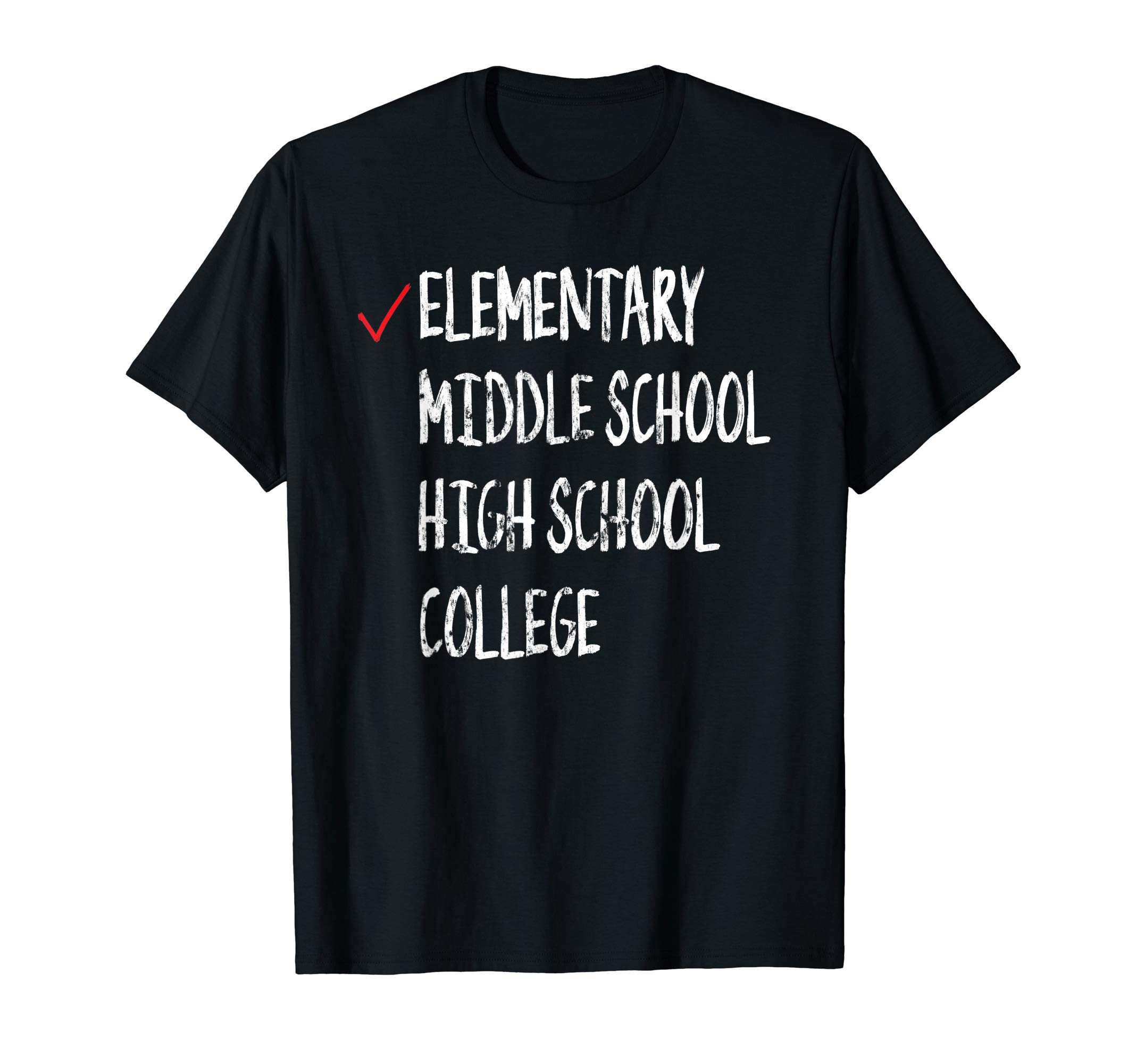Checkmark 2024 Elementary Graduation 6th Grade Graduation T-Shirt