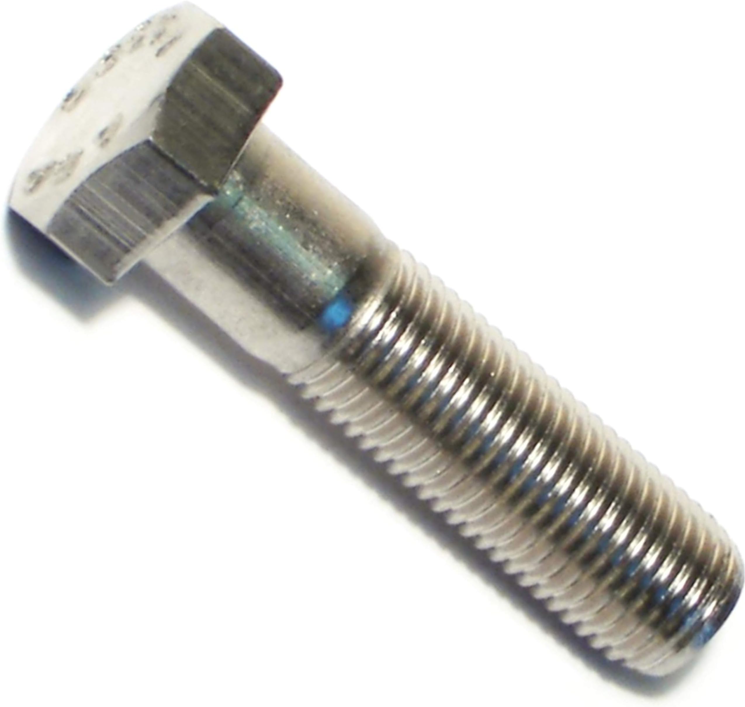 Hillman 3/8 in.-16 x 1-1/2 in. Stainless Steel Hex Cap Screws, 2-Pack