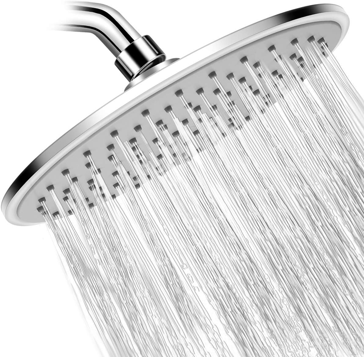 Large Rain Shower Head, WarmSpray Luxury High Flow Rainfall Shower Head
