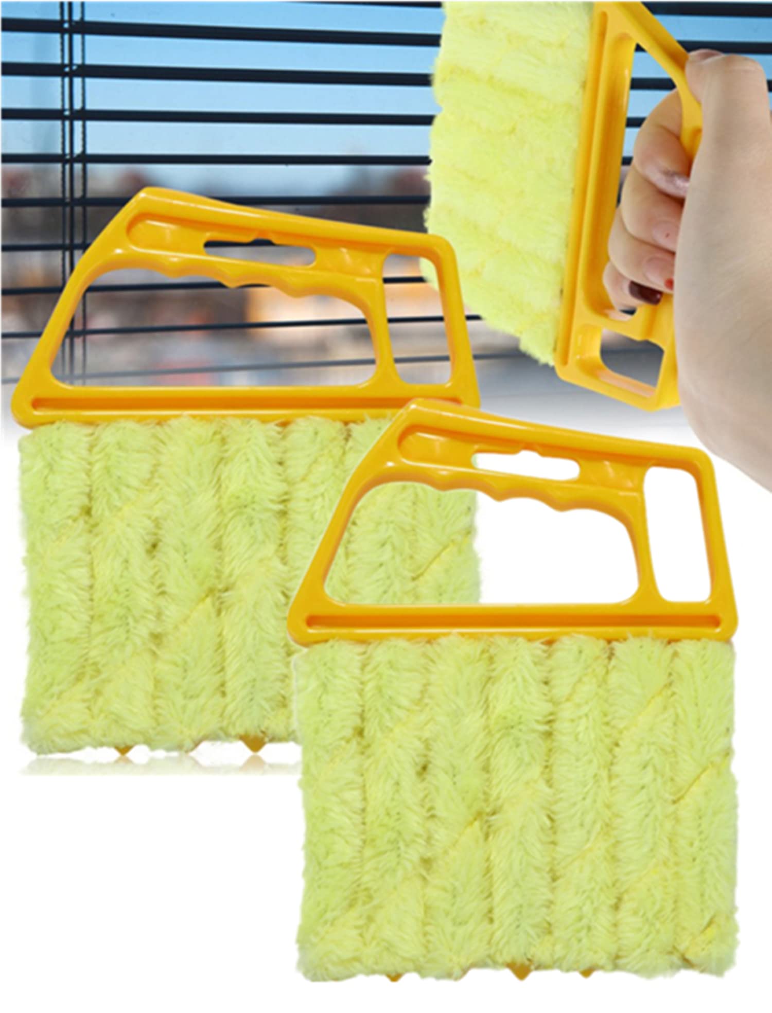 Kit Pulizia Veneziane EULAPGOE - 7 Spazzole In Microfibra, Per Persiane E Tapparelle, Lavabili