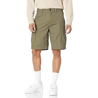 Amazon Essentials Pantaloncini Cargo Vestibilità Classica da 25cm (Disponibili in Taglie Forti)
