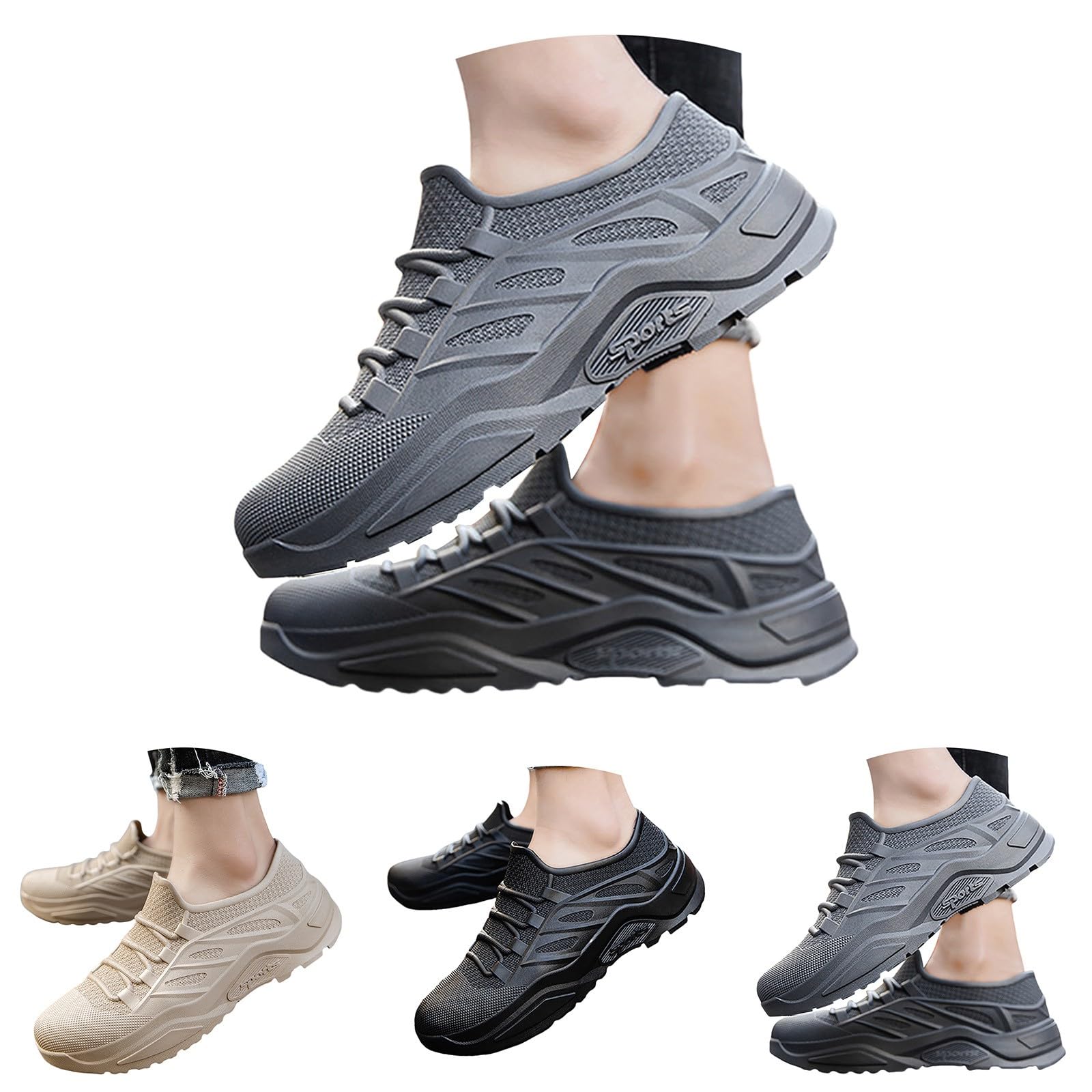 Botas de goma para hombre, botas de lluvia cortas, zapatos de lluvia, zapatos de jardín, impermeables, botines antideslizantes de goma, botas de lluvia, botas de lluvia para exteriores, botas de