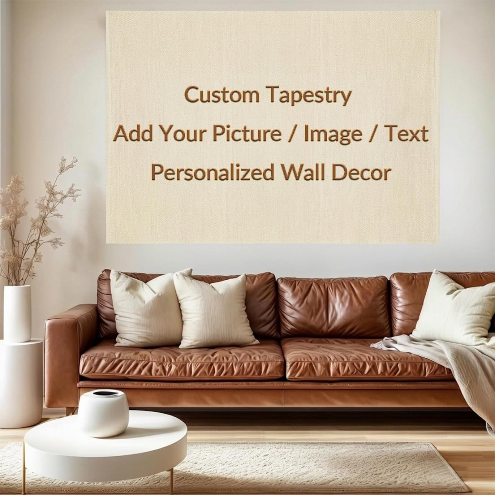 Generisch Dywan ścienny, dekoracja ścienna, spersonalizowany gobelin, 160 x 230 cm, do sypialni, salonu, retro, geometryczny wzór kwiatowy, czerwony, niebieski, beżowy, czarno-biały