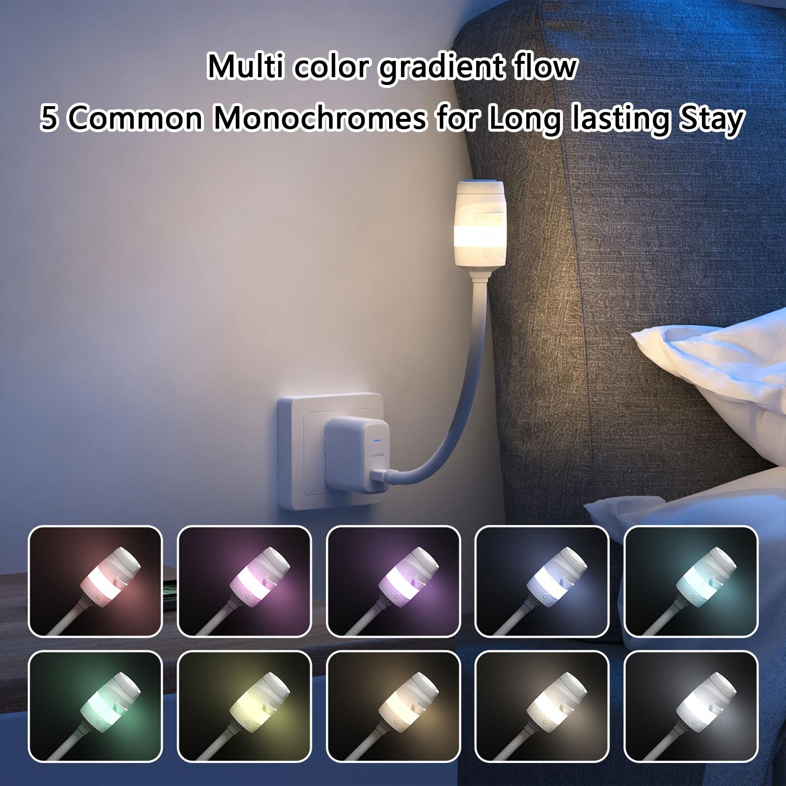 Lampada USB a proiezione stella, B