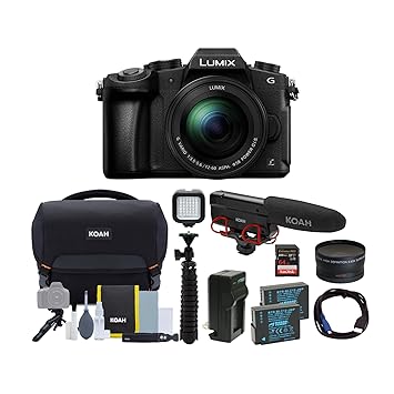 Panasonic LUMIX DMC-G85MK 4K Mirrorless Lens Camera Kit (Rode Mic Vlogging Kit)