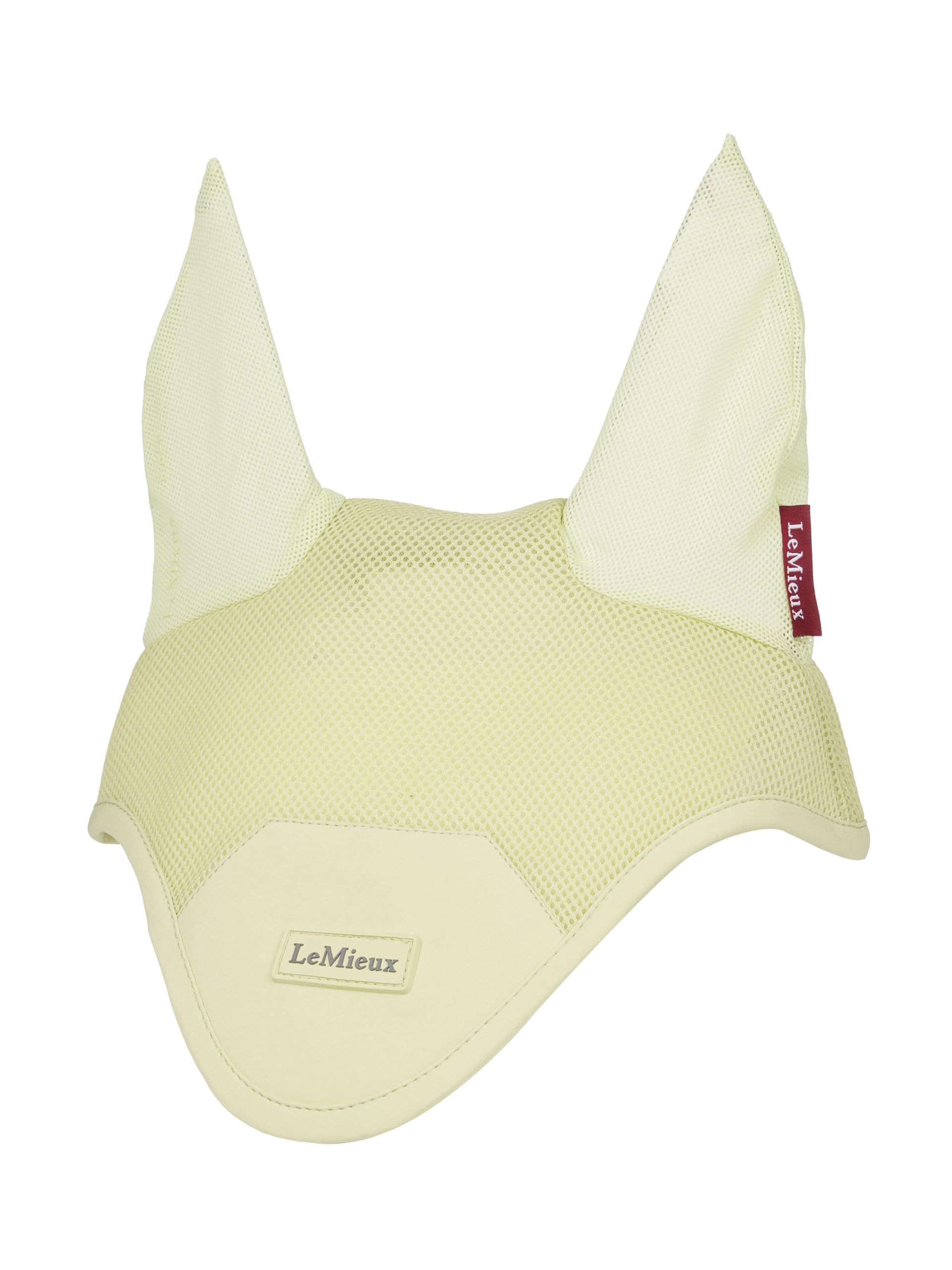LeMieux Air-Tek Mesh Fly Hood - Equestrian Horse Riding Fly Ears - Lightweight Mesh - Macaron - Small