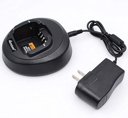 Miniatura 6 de Cargador rápido compatible con Motorola CP185 CP100D CP476 CP477 CP1300 CP1600 CP1660 EP350 P140 P145 P160 Radio PMNN4476A PMNN4081AR PMNN4080