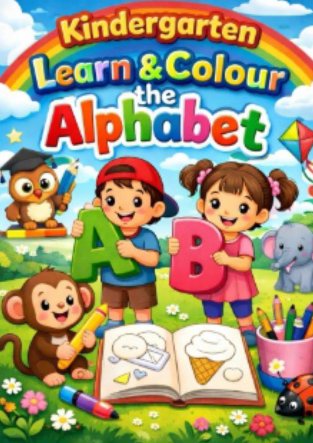 Kindergarten: Learn & Draw the Alphabet