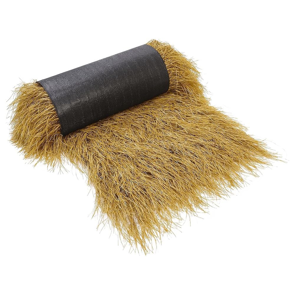 Toiture en chaume de paille synthétique durable pour abri de jardin