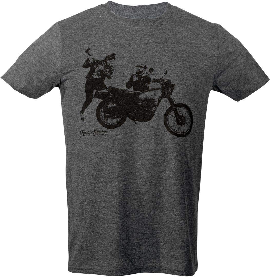 Rusty Stitches Men's T-Shirt black Black L