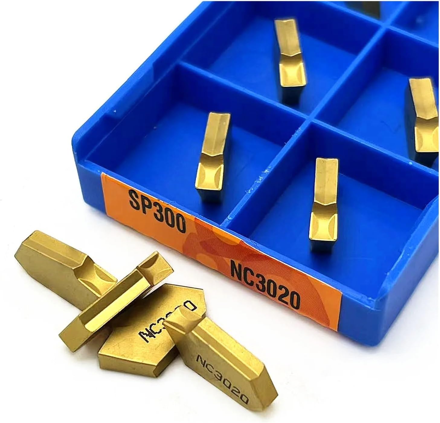 SP300 NC3020 NC3030 PC9030 korloy Grooving Inserts Lathe Turning Tool Parting and Grooving Off Tools SP300 NC3020(SP300 NC3030)