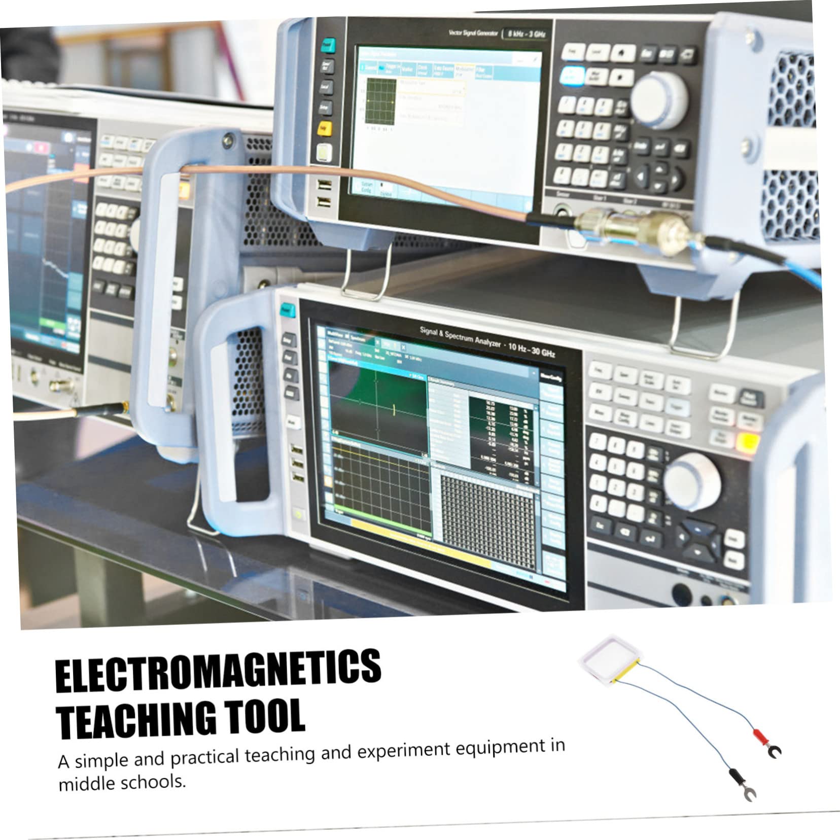 CIYODO 1 Set Experimental Square Coil Plastic Physical Circuit Exploration Kit Electric Circuit Learning Kit Square Coil Lab Physics Experiment Tools