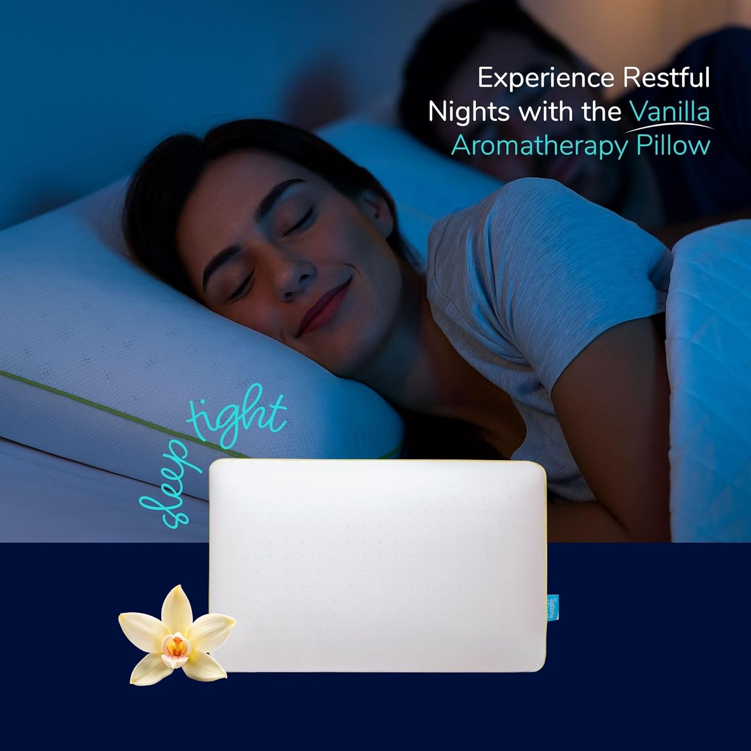 Suupla Cervical Neck Pillow for Pain Relief with Aromatherapy Sleep Spray - Ergonomic Memory Foam Pillow, Cooling Orthopedic Contour Design, Premium Neck Support for Side Back Stomach Sleepers