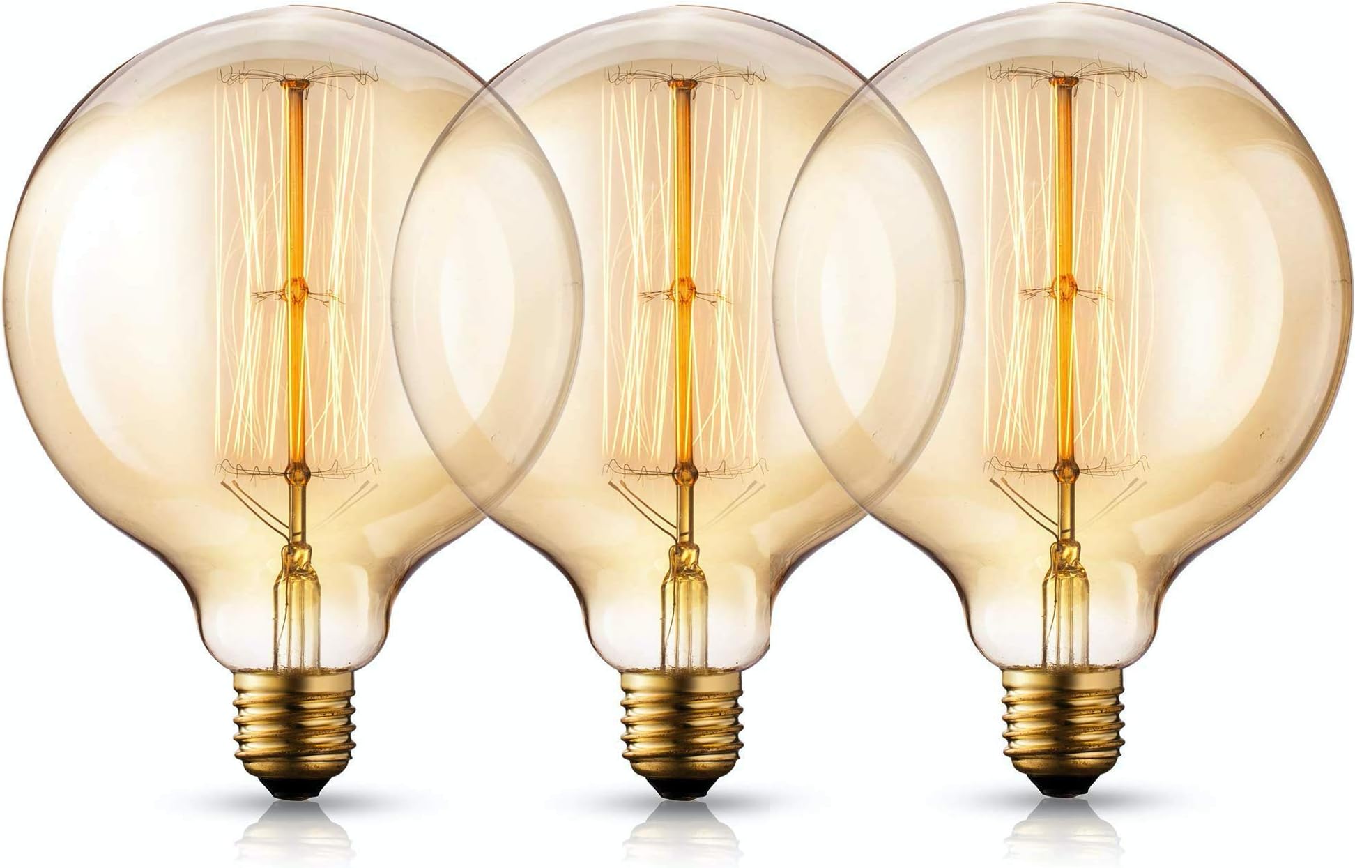 Groeien 40-Watts e27 LED Warm White Bulb, Pack of 3