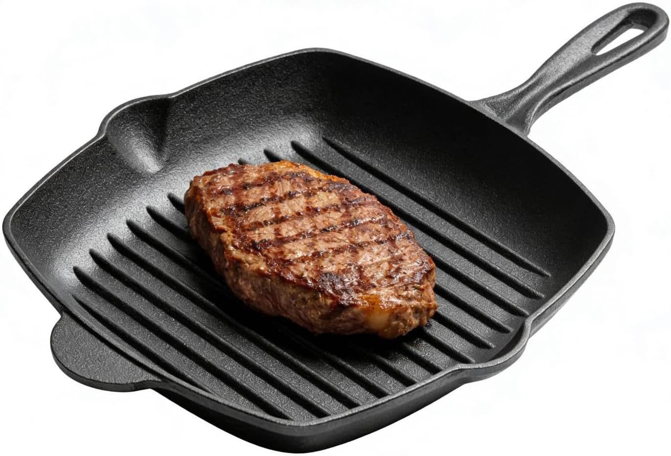 Cast Iron Square Grill Pan (10 inch)